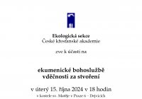 Ekumenická bohoslužba.