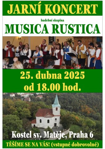 Jarní koncert Musica Rustica.